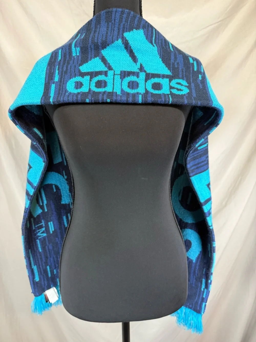 Adidas Seattle Sounders FC Sublimated Scarf - Blue & Neon‎ Blue 🟦⚽✨